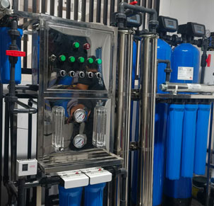BLUEACE PRO D1-A installed with stainless tanks